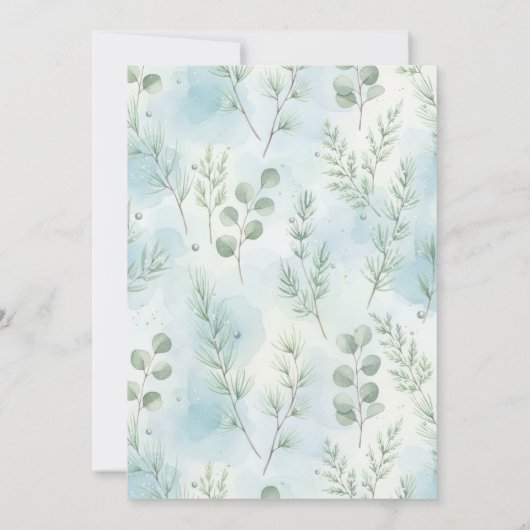 Winter Wonderland Gathering Invite 招待状 (裏面)