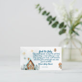 Winter wonderland Gingerbre Books for Baby Request エンクロージャーカード (スタンド正面)