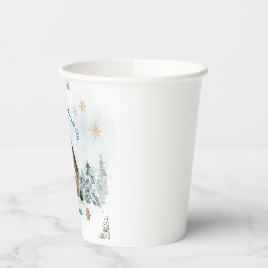 Winter wonderland Gingerbread 紙コップ (左)