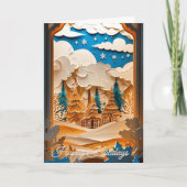 Winter Wonderland Greeting カード (正面)