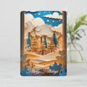 Winter Wonderland Greeting シーズンカード (スタンド正面)