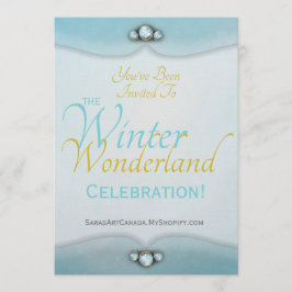 Winter Wonderland Invitation 招待状