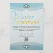 Winter Wonderland Invitation 招待状 (裏面)
