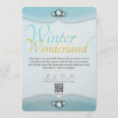 Winter Wonderland Invitation 招待状 (裏面)