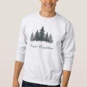 Winter Wonderland Men's sweatshirt スウェットシャツ (正面)