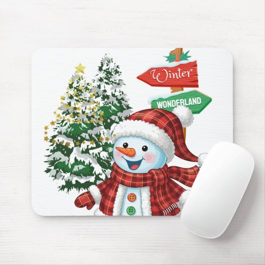 Winter Wonderland - Mousepad マウスパッド (マウス)