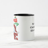 Winter Wonderland - Personalized Mug マグカップ (中央)