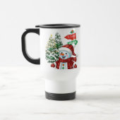 Winter Wonderland - Personalized Travel Mug トラベルマグ (左)