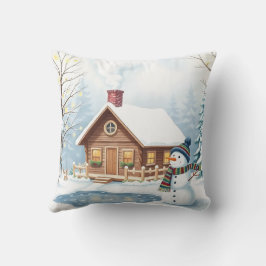 Winter Wonderland Retreat クッション