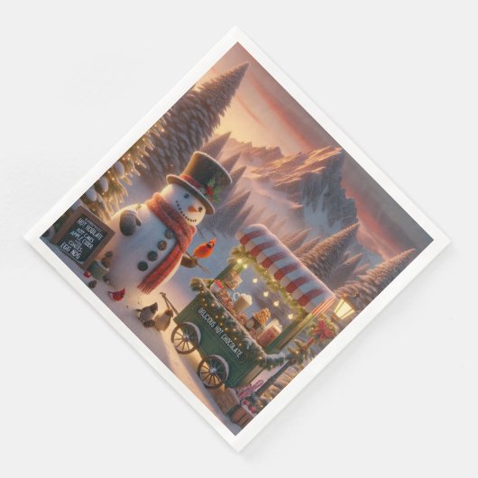 Winter Wonderland Snowman's Hot Chocolate Cart (コーナー)