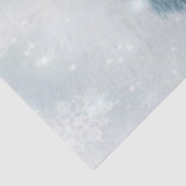 Winter Wonderland Snowy Forest and Pond Decoupage 薄葉紙 (詳細)