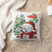 Winter Wonderland - Throw Pillow クッション (ブランケット)