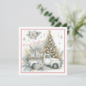 Winter Wonderland Truck Holiday Card (スタンド正面)