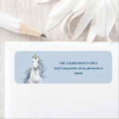 Winter Wonderland Unicorn  ラベル (インサイチュ)