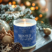 Winter Wonderland Vanilla & Pine | candle labels スクエアシール