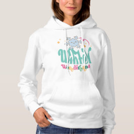 Winter Wonderland Womens Hoodies - V1 パーカ
