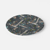 Winter Woodland ペーパープレート (アングル)