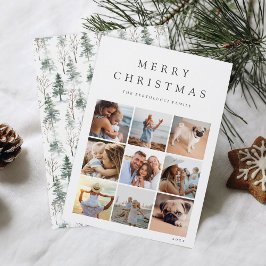 Winter Woodland 9フォトグリッドコラージュ シーズンカード