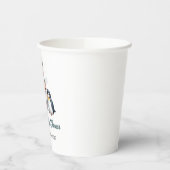 Winter Woodland Animals Baby Shower Paper Cup 紙コップ (左)