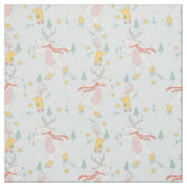 Winter Woodland Bear Bunny Pattern ファブリック (見本)