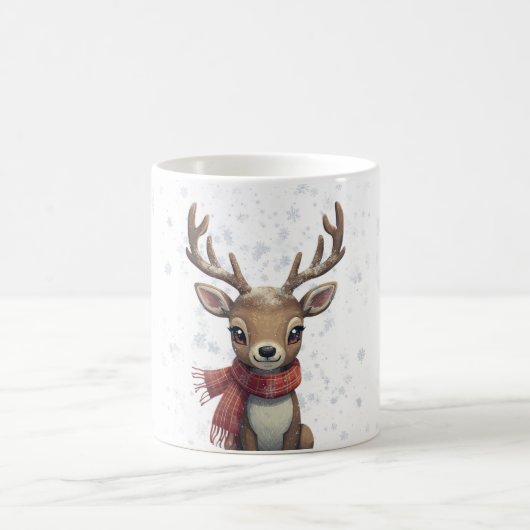 Winter Woodland Deer MUGS モーフィングマグカップ (中央)