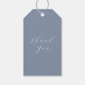 Winter Woodland Forest Polar Bear Baby Shower  ギフトタグ (裏面)