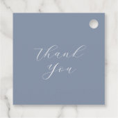 Winter Woodland Forest Polar Bear Baby Shower フェイバータグ (裏面)