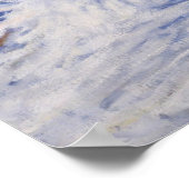 Winter Woodland near Courcheval 2008 ポスター (角)