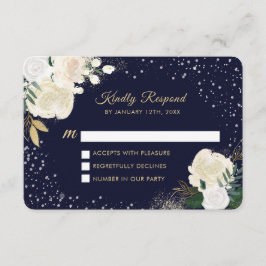 Winter Woodland RSVPカード