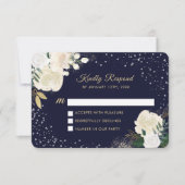 Winter Woodland RSVPカード (正面)