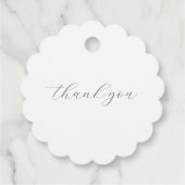 Winter Woodland Teddy Bear Snowman Baby Shower フェイバータグ (裏面)