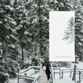 Winter Woodland Wedding Personalized