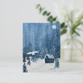 Winter Woodland Wonderland シーズンポストカード (スタンド正面)