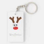 Winter Zermatt keychain キーホルダー (裏面)