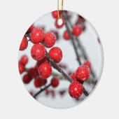 Winterberry セラミックオーナメント (左)