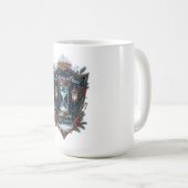 Wintering in Peace (No Visitors) T-Shirt | Frosted コーヒーマグカップ (正面右)