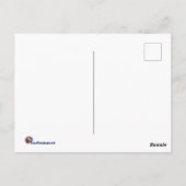 Winterlandschaft in der Abenddämmerung mit Fuchs | ポストカード (裏面)