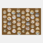 Winterlandschaft mit ISI ラッピングペーパーシート (正面2)