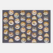 Winterlandschaft mit ISI ラッピングペーパーシート (正面)