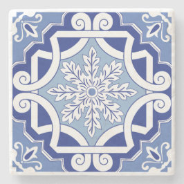 Winterleafスクロール ストーンコースター