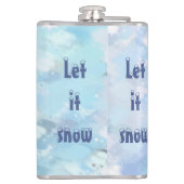 Winterpinguin  フラスク (裏面)