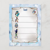 Winterpinguin ポストカード (正面)