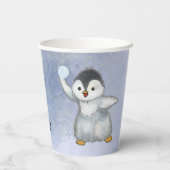 Winterpinguin  紙コップ (裏面)