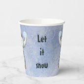 Winterpinguin  紙コップ (左)