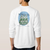Winters美学コレクション スウェットシャツ (裏面)