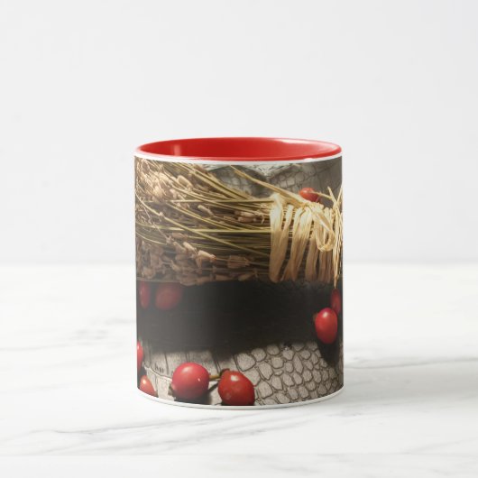 Winter's Arrangment Mug マグカップ (中央)