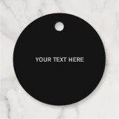  Winter's Butterflies snowflakes フェイバータグ (裏面)