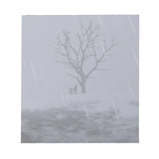 Winter's Chillメモ帳 ノートパッド (正面)