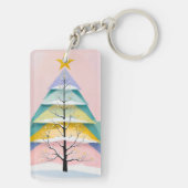 Winter's Pastel Glow キーホルダー (裏面)