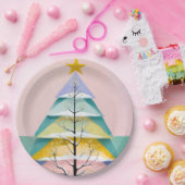 Winter's Pastel Glow ペーパープレート (パーティー)